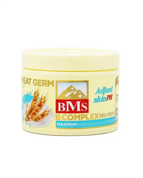 cream wheat کرم مرطوب کننده دست و صورت بی ام اس BMS حاوی عصاره جوانه گندم حجم 200ml - تصویر 1