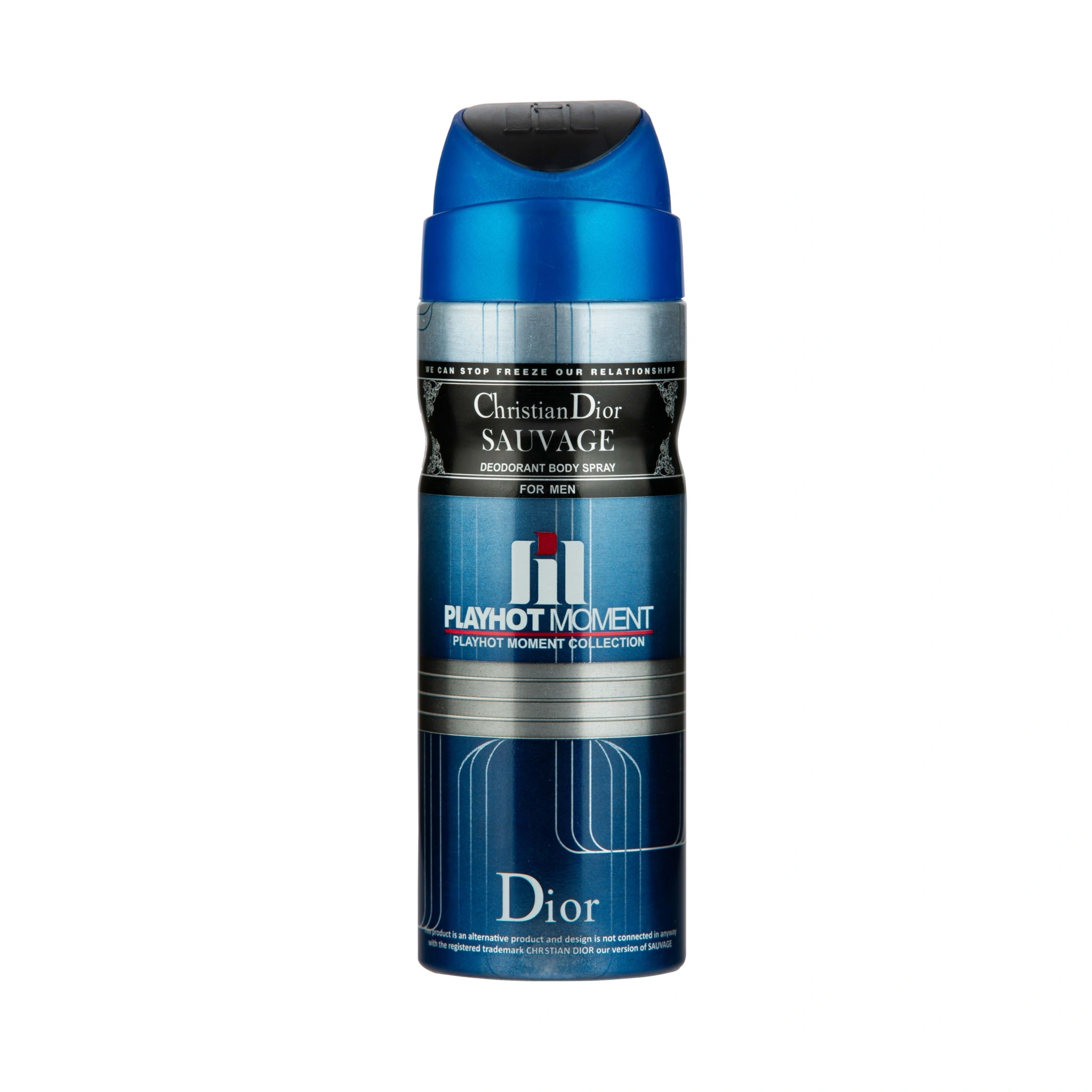 deodorant dior blue اسپری خوشبوکننده بدن CHRISTIAN DIOR پلیهات مومنت - تصویر 1