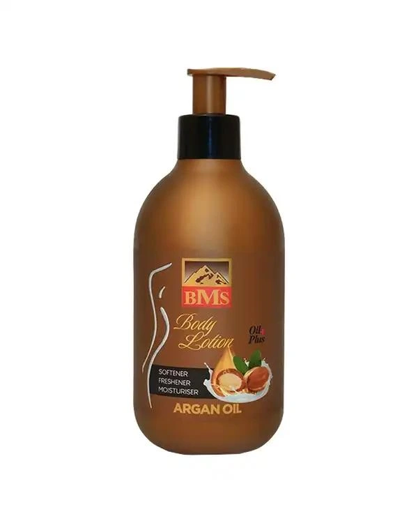 lotion argan لوسیون بدن بی ام اس BMS حاوی روغن آرگان مراکشی حجم 300ml - تصویر 1