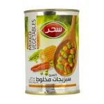 کنسرو مخلوط سبزیجات سحر (410گرمی)