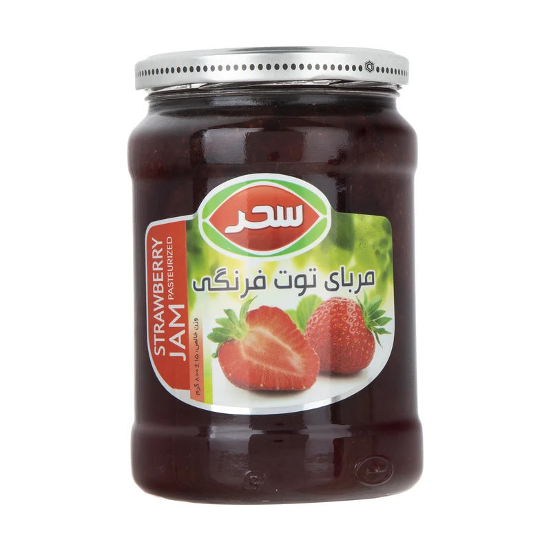 مربا توت فرنگی ۸۰۰ گرمی مربا توت فرنگی ۸۰۰ گرمی - Image 1