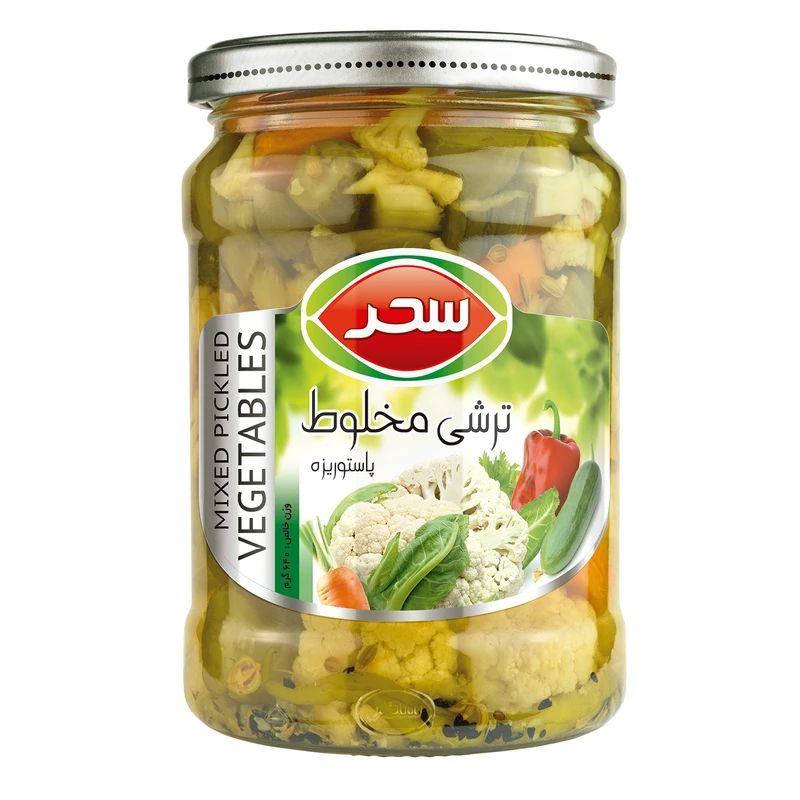 ترشی مخلوط ترشی مخلوط 630 گرمی - Image 1