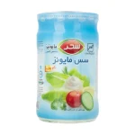 سس مایونز کم چرب شیشه(600گرمی-6عددی)